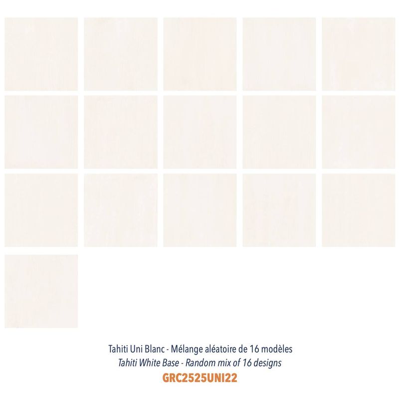 Grès Cérame - Effet Papier Peint