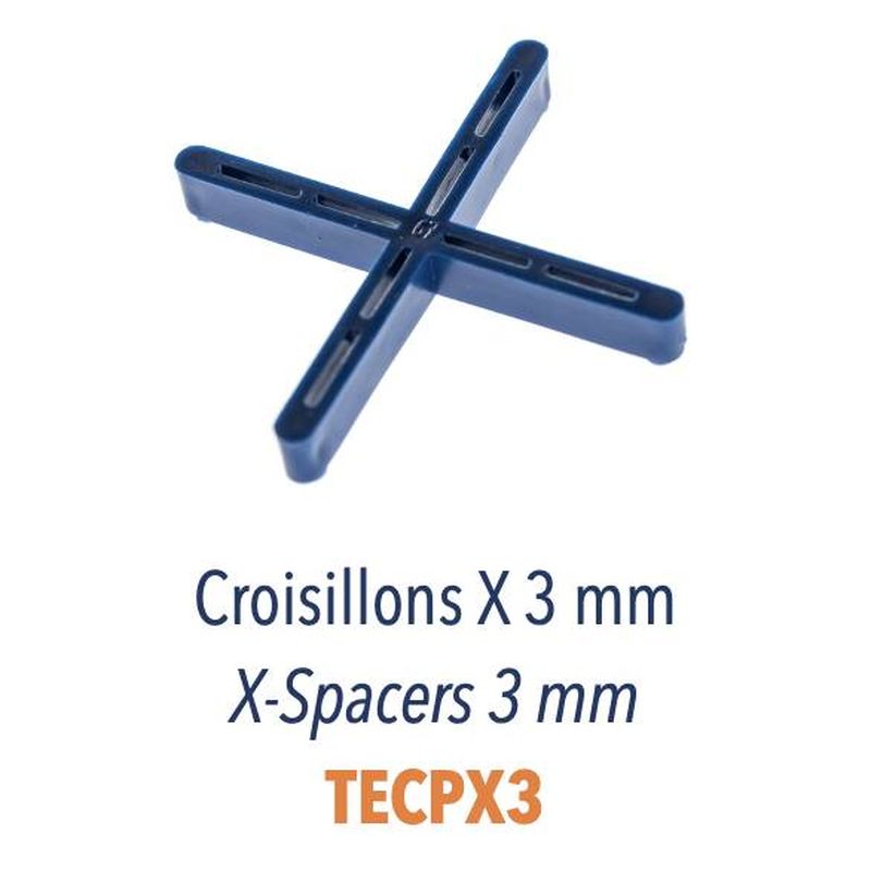 Croisillons - Pour des joints réguliers