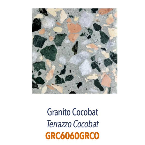 Dalles 60 x 60 cm - Terrazzo Résineux