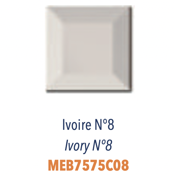 Carreau Metro Biseauté Ivoire