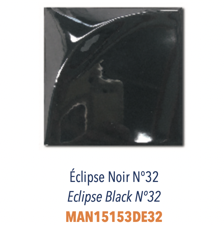 Carreau 3D Relief Eclipse Noir