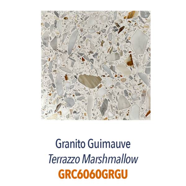 Dalles 60 x 60 cm - Terrazzo Résineux