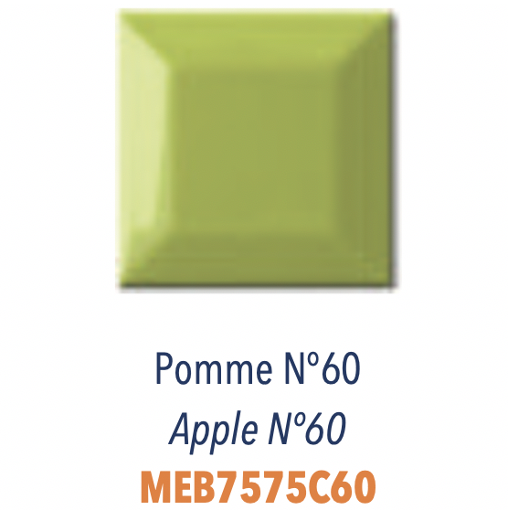 Carreau Metro Biseauté Vert Pomme