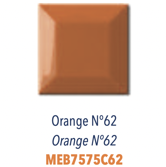 Carreau Metro Biseauté Orange